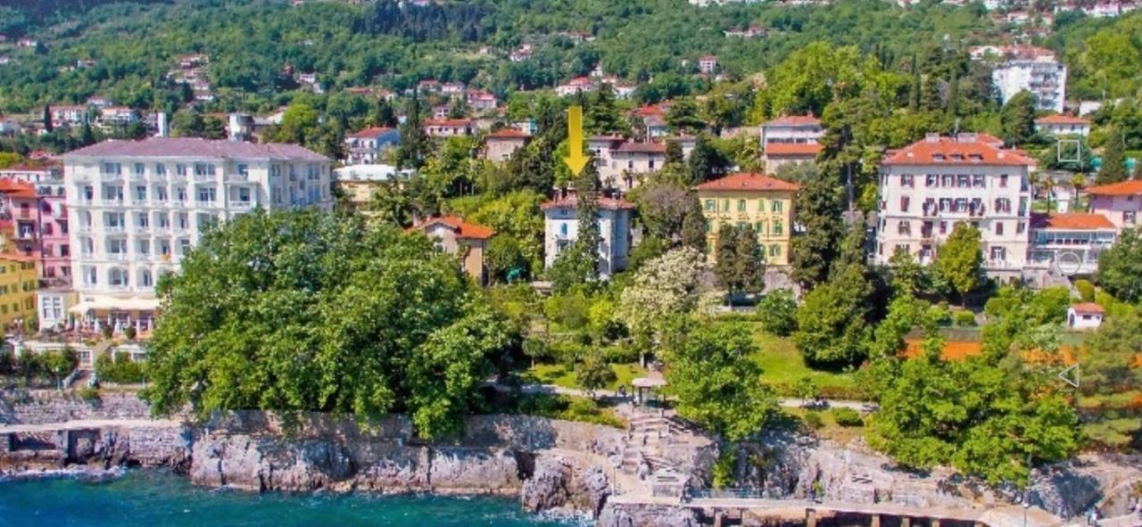Studio Apartman Villa Gianna Lovran Exteriér fotografie